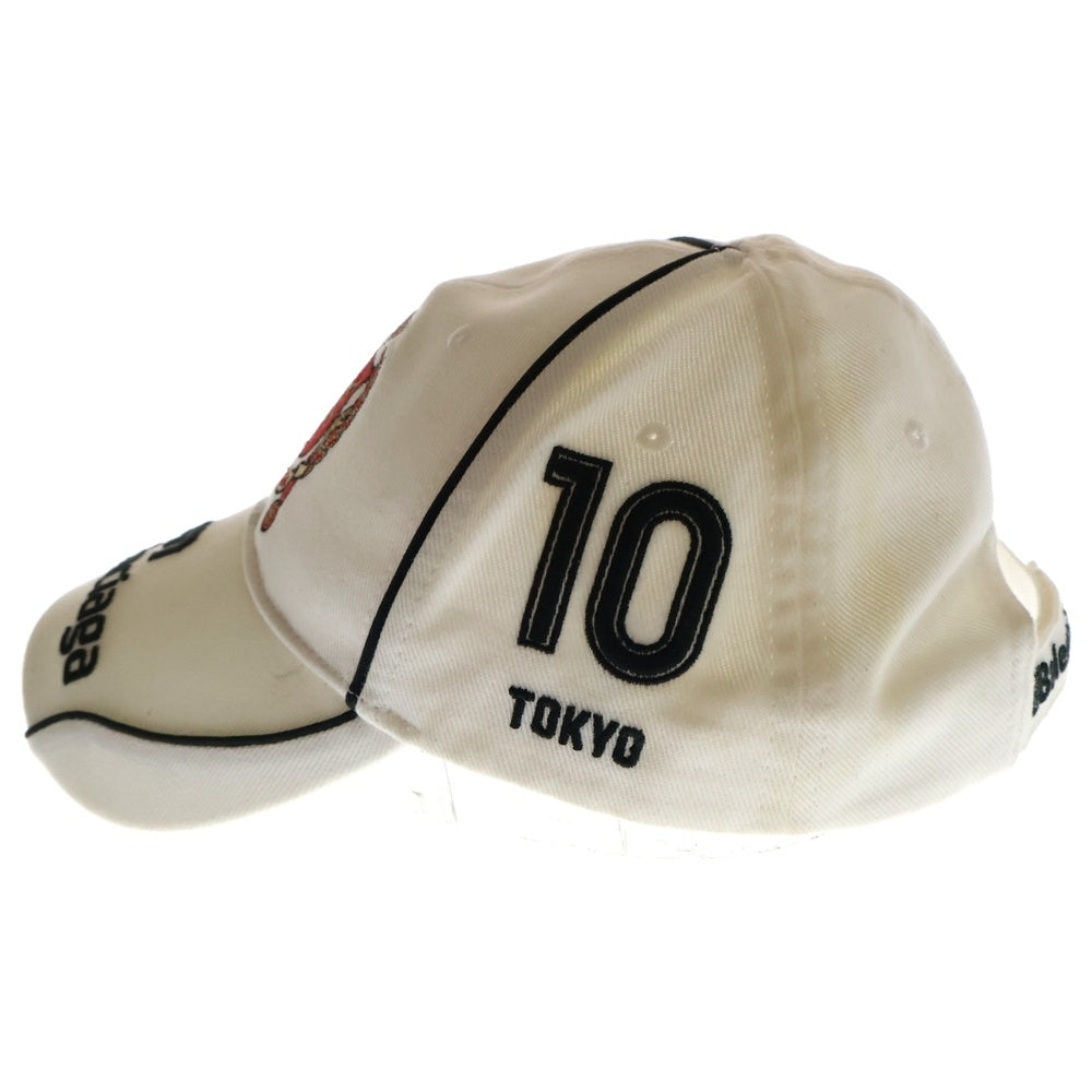 BALENCIAGA(バレンシアガ) Paris Soccer Cap ベースボールキャップ 帽子 ホワイト