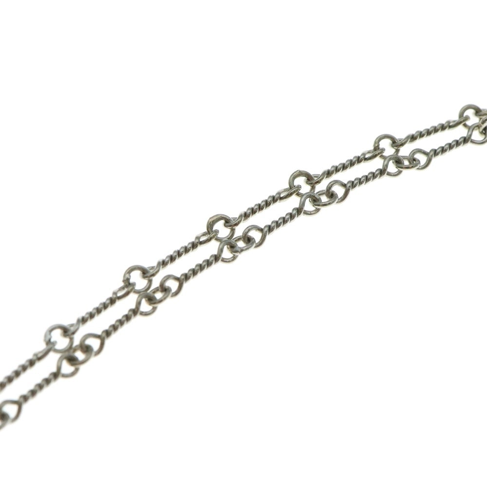 CHROME HEARTS(クロムハーツ) 18KWG NECKCHAIN T16 ツイストチェーンネックレス 16inch ホワイトゴールド BCA001