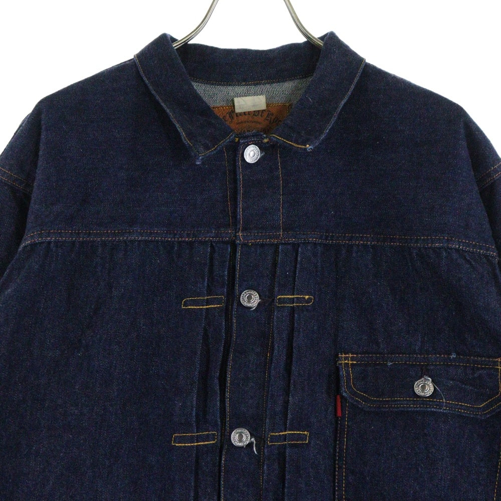 NO BRAND(ノーブランド) ONE PIECE OF ROCK ワンピースオブロック 406XXX1st JACKET デニムジャケット インディゴ