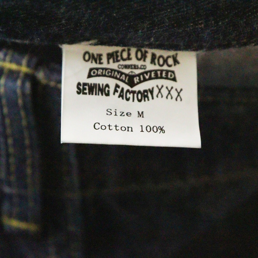 ONE PIECE OF ROCK(ワンピースオブロック) デニムブッシュパンツ インディゴ