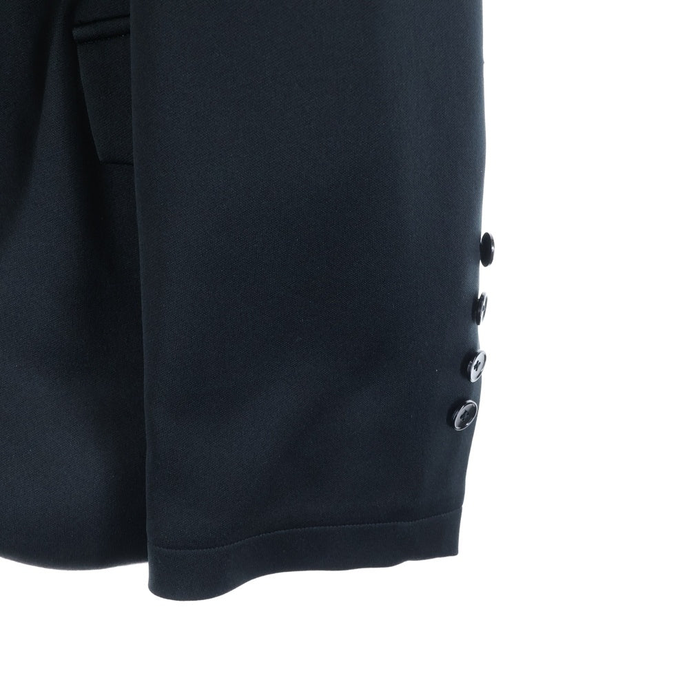 Ground Y(グラウンドワイ) SMOOTH PIPING SHORT JACKET スムースピピング ショートジャケット ブラック GP-J29-900