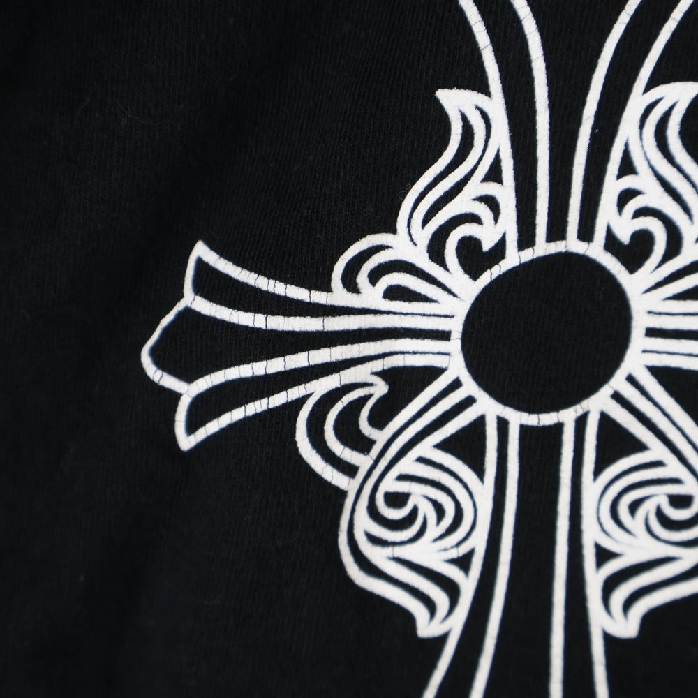 CHROME HEARTS(クロムハーツ) Made In Hollywood Logo メイドインハリウッドトーキョー ロゴ ホースシューCHプラス 半袖Tシャツ ブラック
