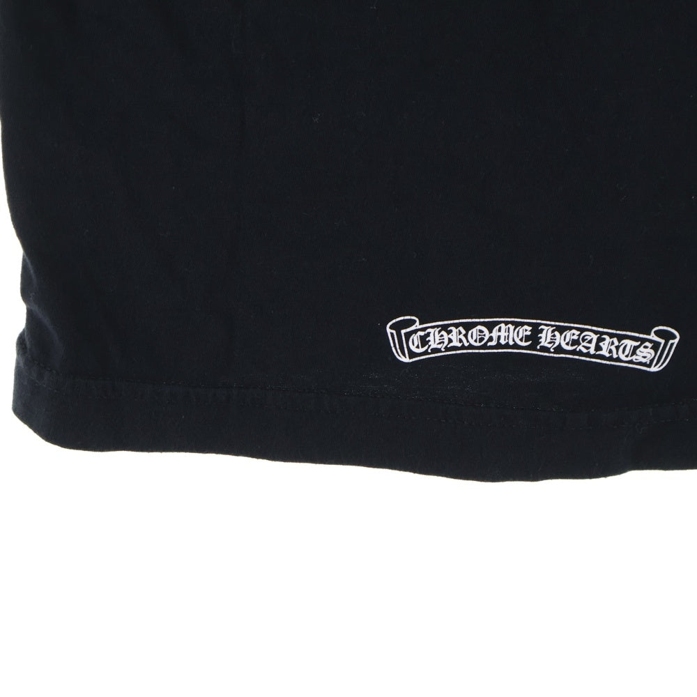 CHROME HEARTS(クロムハーツ) Made In Hollywood Logo メイドインハリウッドトーキョー ロゴ ホースシューCHプラス 半袖Tシャツ ブラック