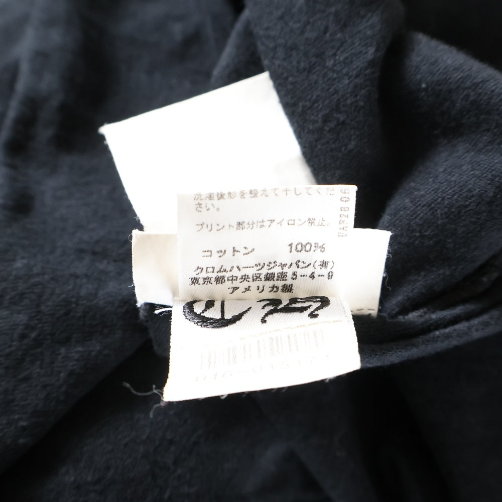 CHROME HEARTS(クロムハーツ) Made In Hollywood Logo メイドインハリウッドトーキョー ロゴ ホースシューCHプラス 半袖Tシャツ ブラック