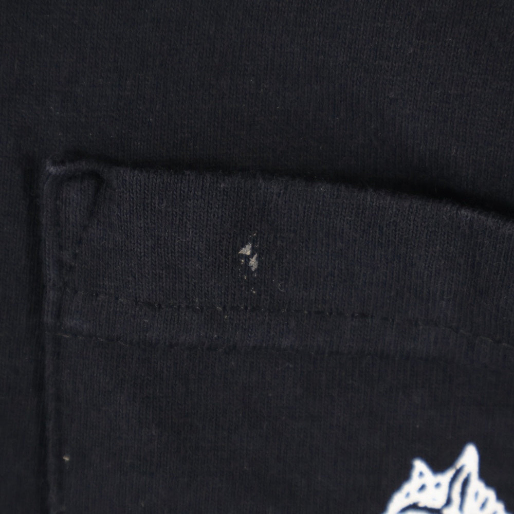 CHROME HEARTS(クロムハーツ) ×氷室京介 OLD グリフィン バックロゴ 長袖Tシャツ ブラック