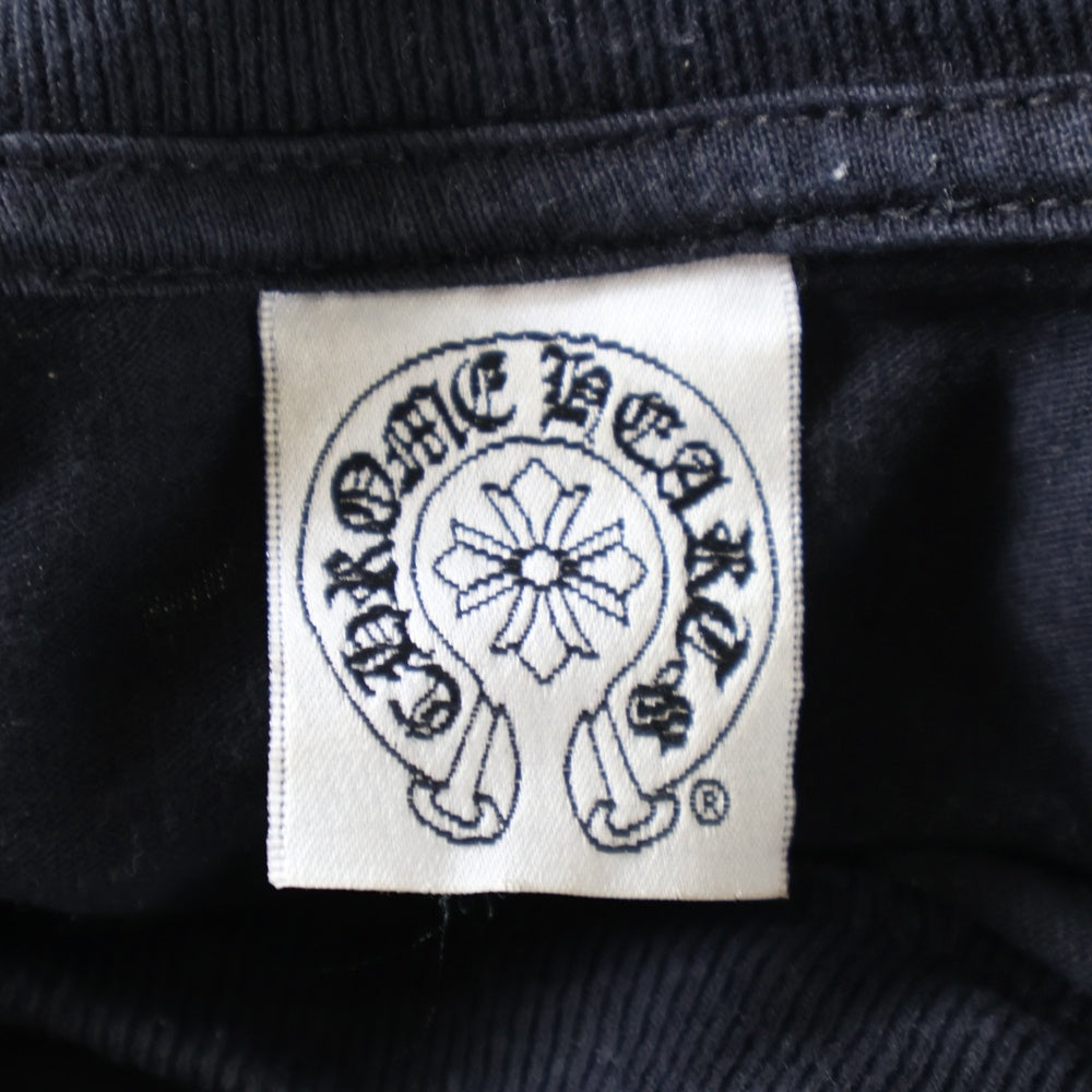 CHROME HEARTS(クロムハーツ) ×氷室京介 OLD グリフィン バックロゴ 長袖Tシャツ ブラック