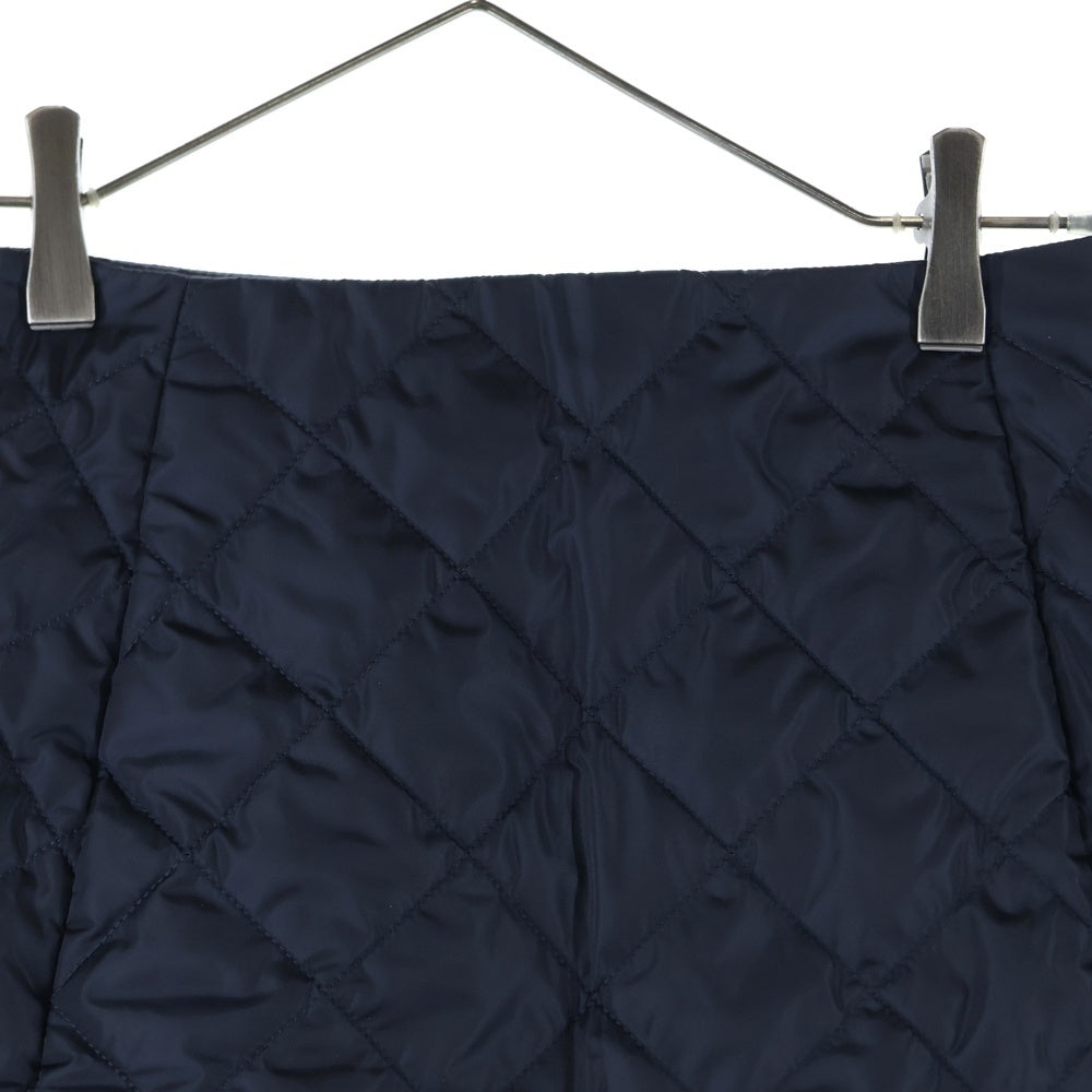 PRADA(プラダ) Re-Nylon Skirt リナイロン トライアングルロゴ キルティング スカート レディース ネイビー 21Y933 S000 1WQ9