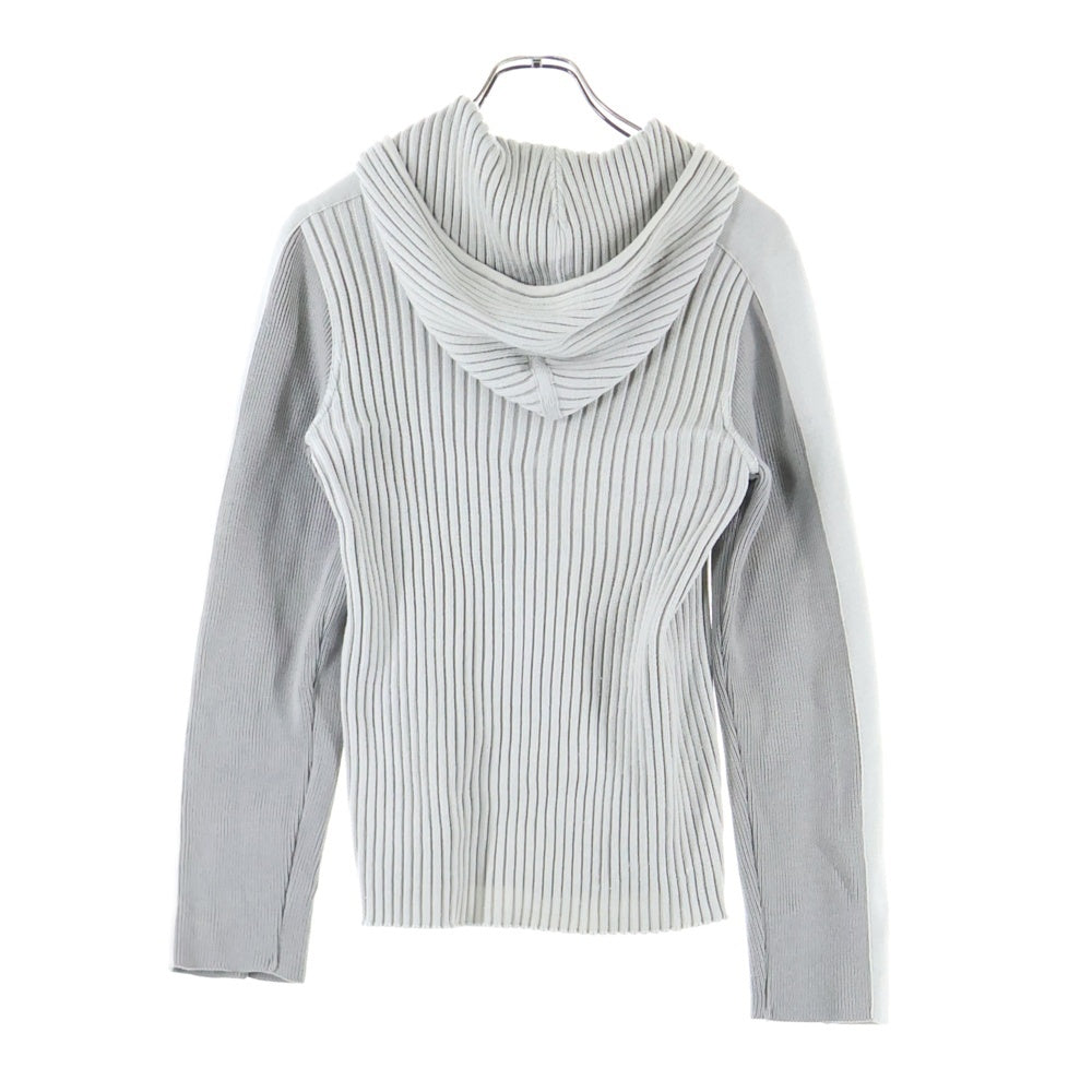 CHANEL(シャネル) 04AW ココマークジップアップ スポーツライン ニットパーカー グレー レディース P24070W03398
