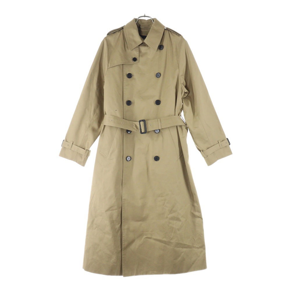 HYKE(ハイク) DOUBLE FACE TRENCH COAT ダブルフェース トレンチコート ベージュ