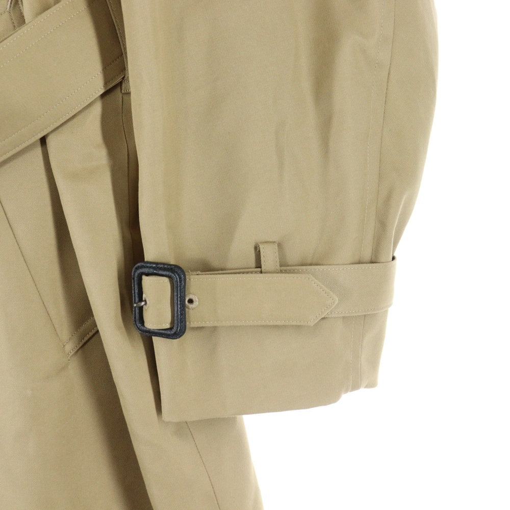 HYKE(ハイク) DOUBLE FACE TRENCH COAT ダブルフェース トレンチコート ベージュ