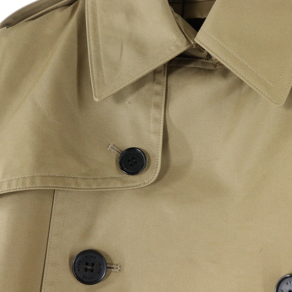 HYKE(ハイク) DOUBLE FACE TRENCH COAT ダブルフェース トレンチコート ベージュ