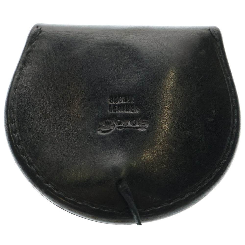 goro's ゴローズ　丸型小銭れ　ケース　ブラック ゴローズ goro's カスタム丸型小銭入れ(黒) – DELTAone