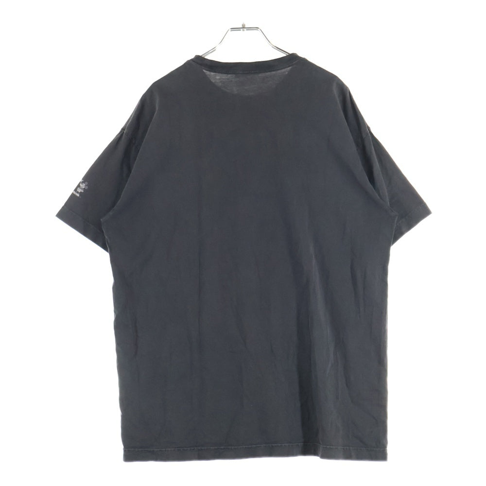 KITH(キス) ×DISNEY ディズニー フロント路刺繍 半袖Tシャツ カットソー ブラック