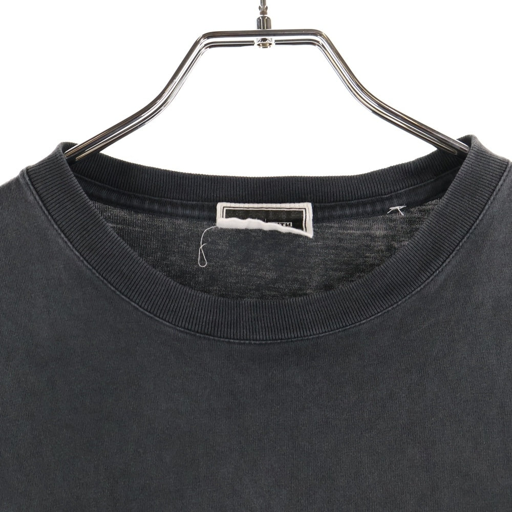 KITH(キス) ×DISNEY ディズニー フロント路刺繍 半袖Tシャツ カットソー ブラック