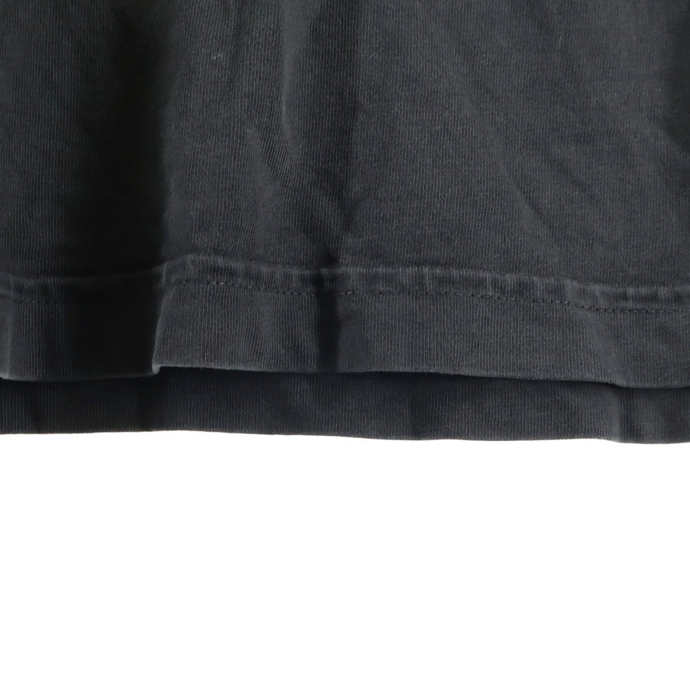 KITH(キス) ×DISNEY ディズニー フロント路刺繍 半袖Tシャツ カットソー ブラック