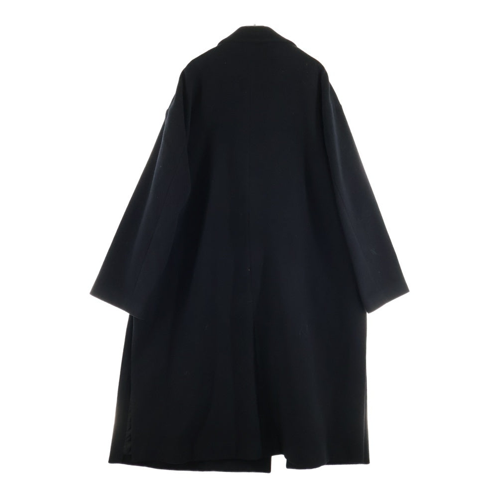 CULLNI(クルニ) ウール タイロッケンコート ロング ジャケット ブラック