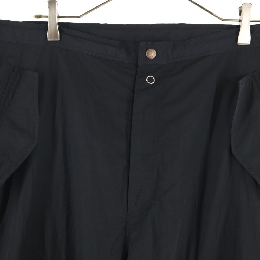 BED J.W. FORD(ベッドフォード) 24SS Cargo Pants 24SS-B-PT09 カーゴナイロンパンツ ブラック