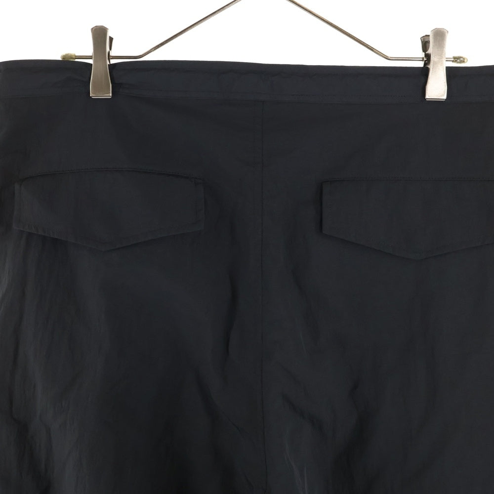 BED J.W. FORD(ベッドフォード) 24SS Cargo Pants 24SS-B-PT09 カーゴナイロンパンツ ブラック