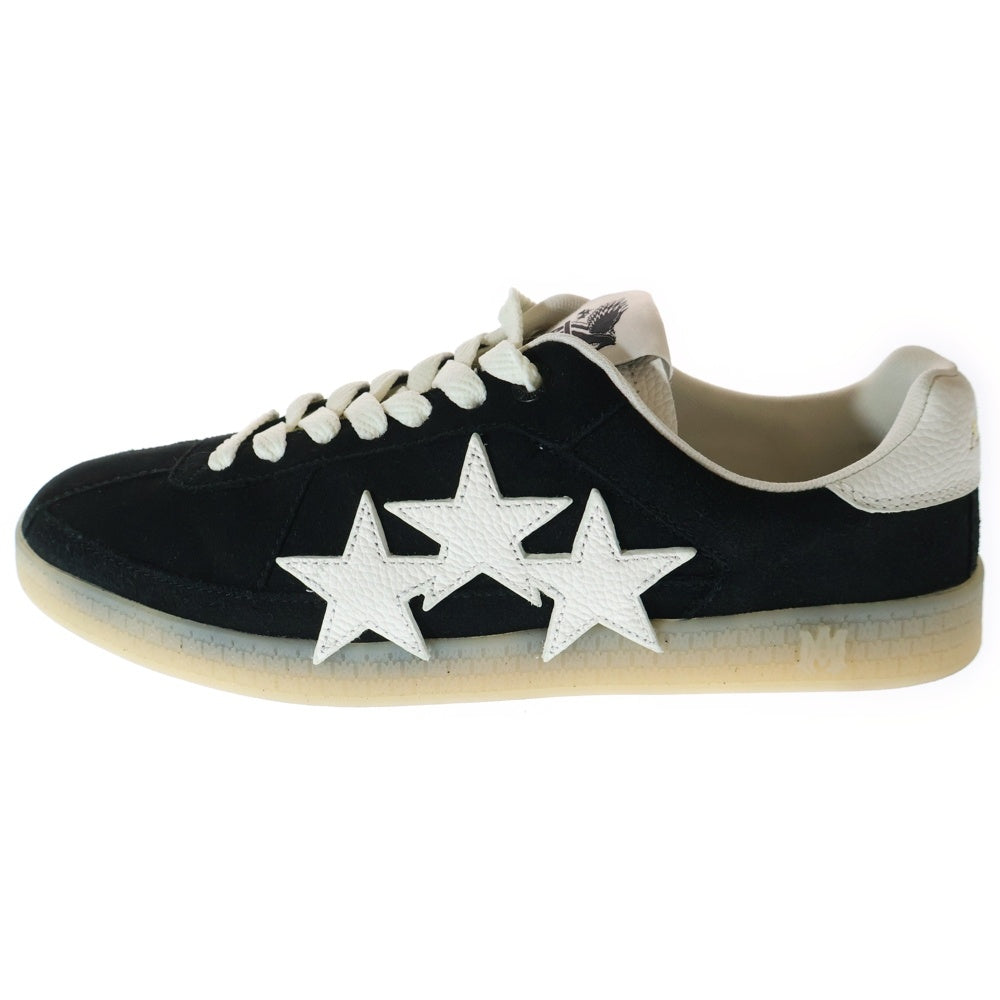 AMIRI(アミリ) Pacific Bones スエード パシフィックボーン ローカットスニーカー ブラック US10/28.0cm