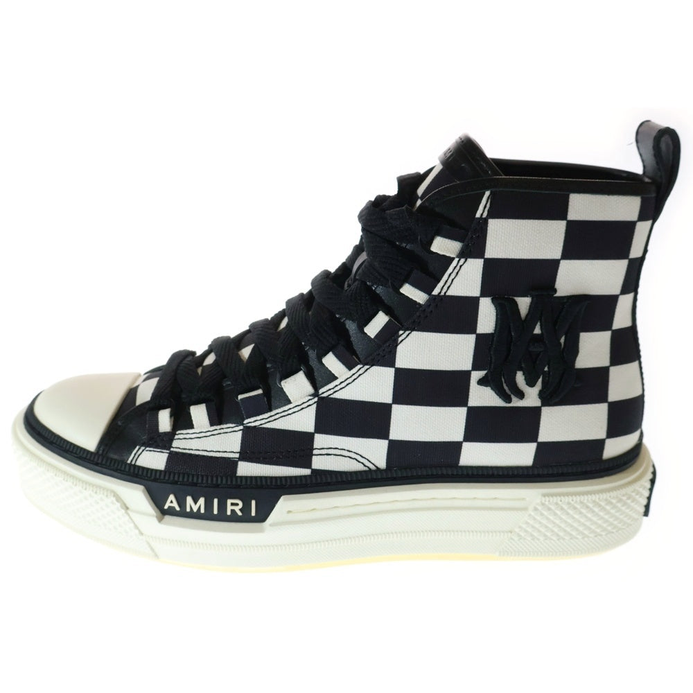 AMIRI(アミリ) M.A. Court Checkerboard MAコートチェッカーボードスニーカー IT41 ブラック/ホワイト