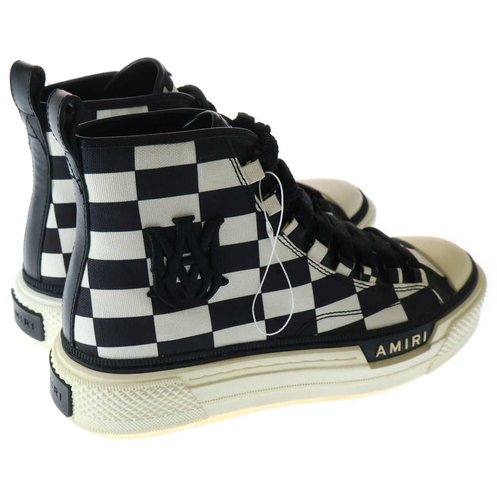 AMIRI(アミリ) M.A. Court Checkerboard MAコートチェッカーボードスニーカー IT41 ブラック/ホワイト