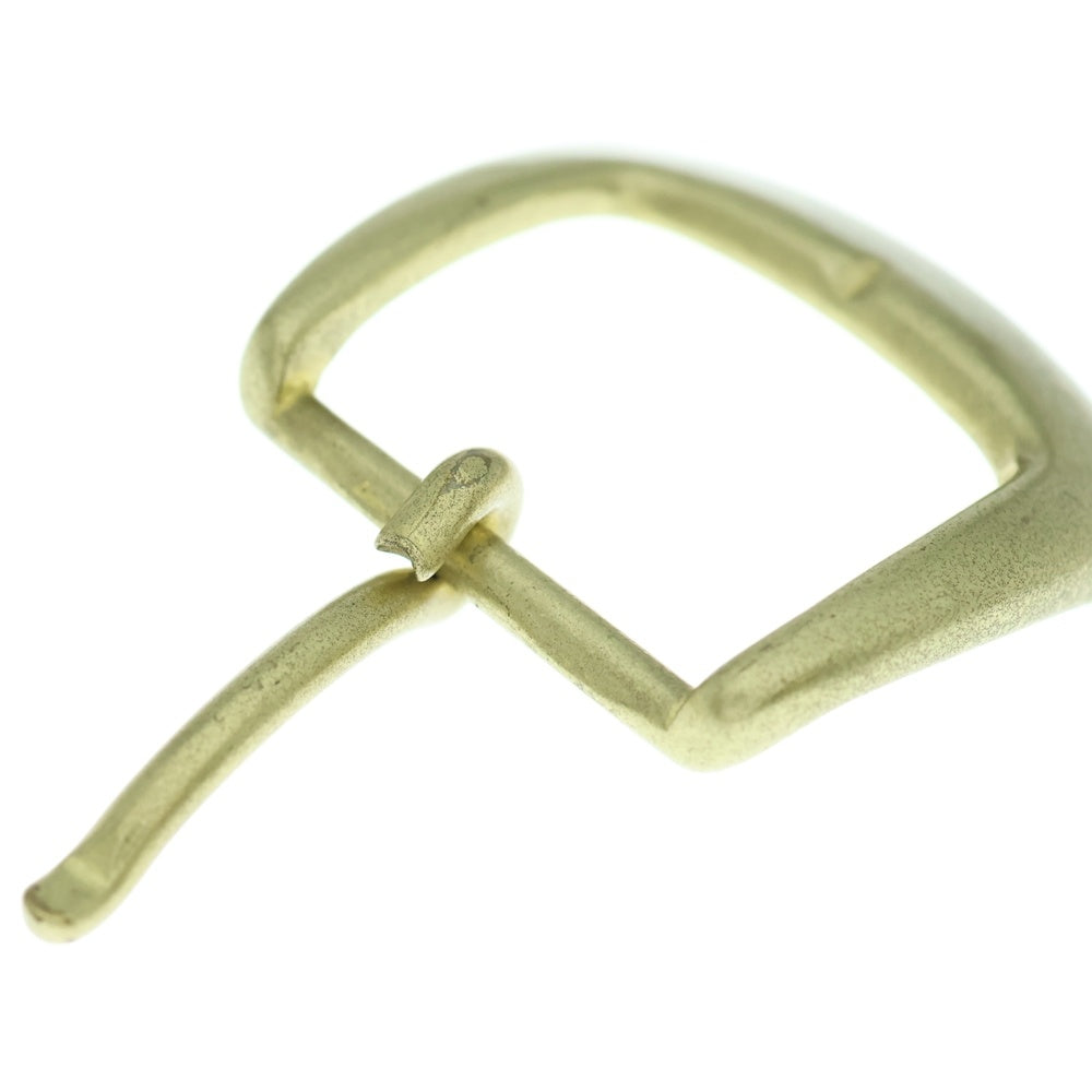 NO BRAND(ノーブランド) 真鍮 ベルト バックル ゴールド