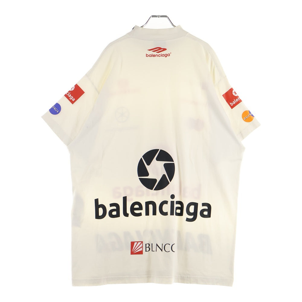 BALENCIAGA(バレンシアガ) 23SS TOP LEAGUE Tee 半袖Tシャツカットソー ホワイト 770919 TPVE9