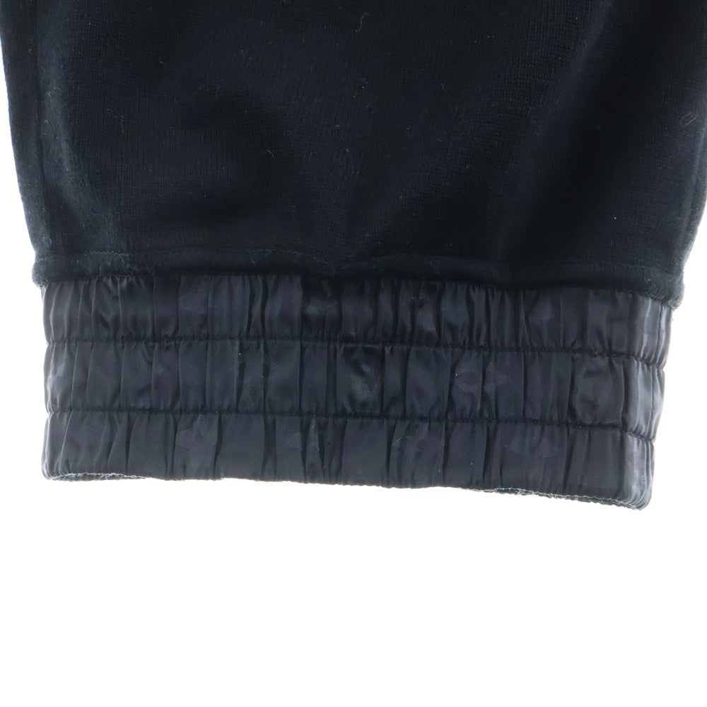 LOUIS VUITTON(ルイヴィトン) 23SS ロゴ刺繍ナイロンハイブリッドジョギングパンツ ブラック RM231Q ZLW HON41W