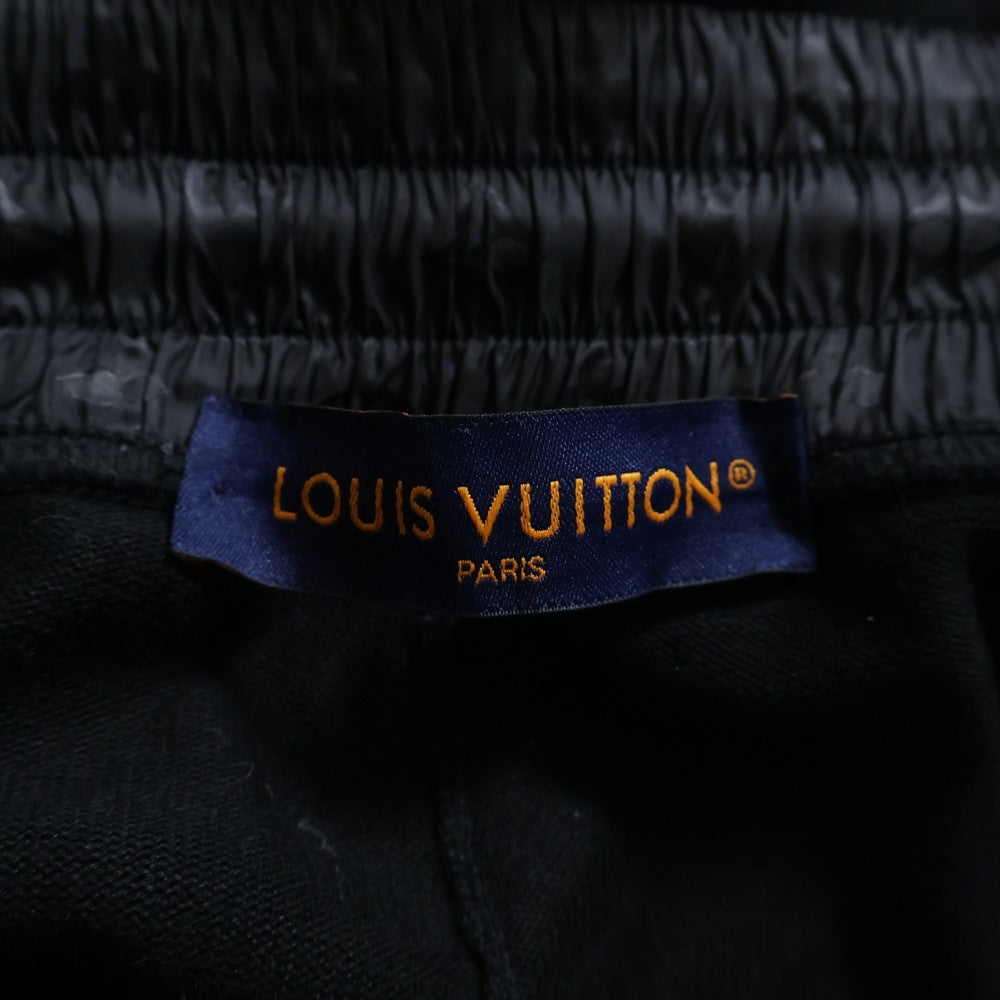 LOUIS VUITTON(ルイヴィトン) 23SS ロゴ刺繍ナイロンハイブリッドジョギングパンツ ブラック RM231Q ZLW HON41W
