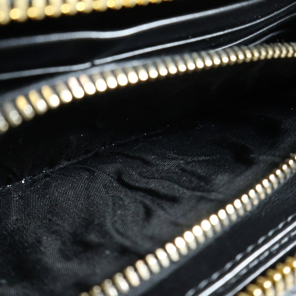 VALENTINO(ヴァレンティノ) ロゴプリントデザイン 長財布 ウォレット ブラック