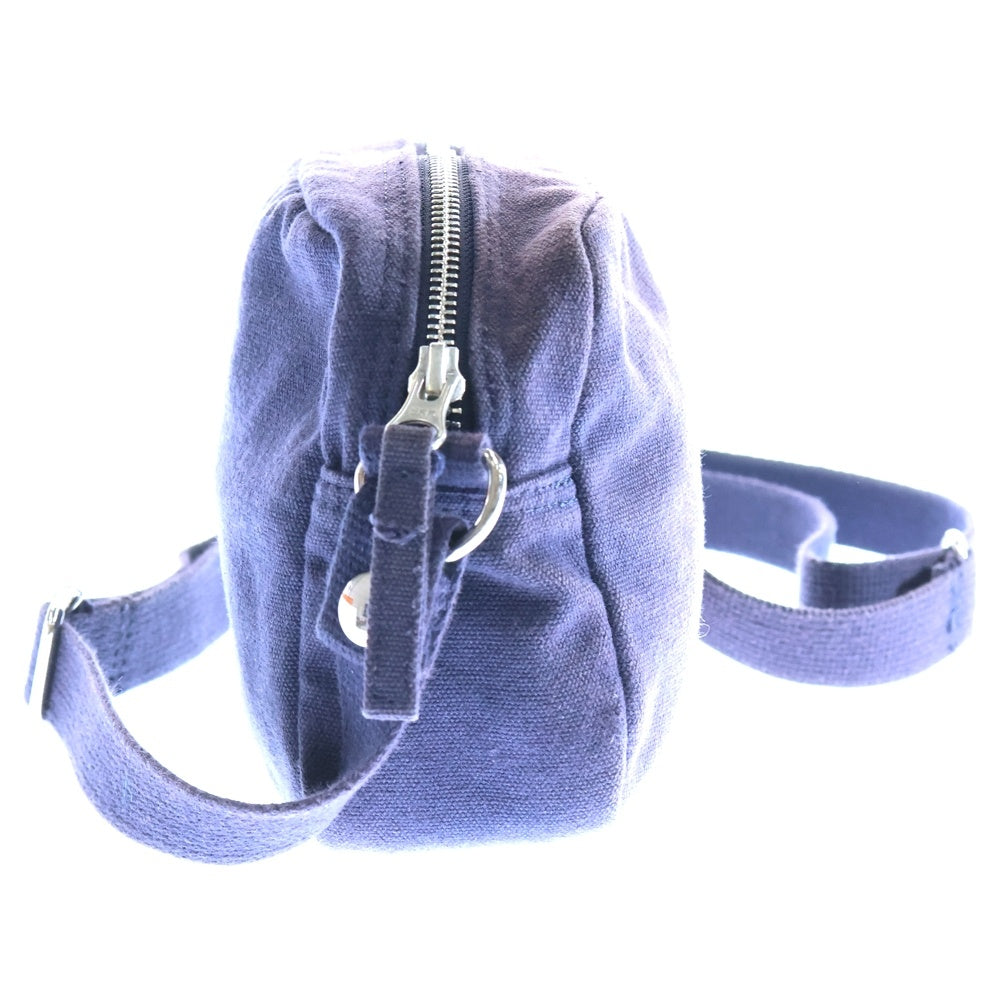 STUSSY(ステューシー) CANVAS POUCH ロゴ キャンバス ポーチ ショルダーバッグ ネイビー 134255