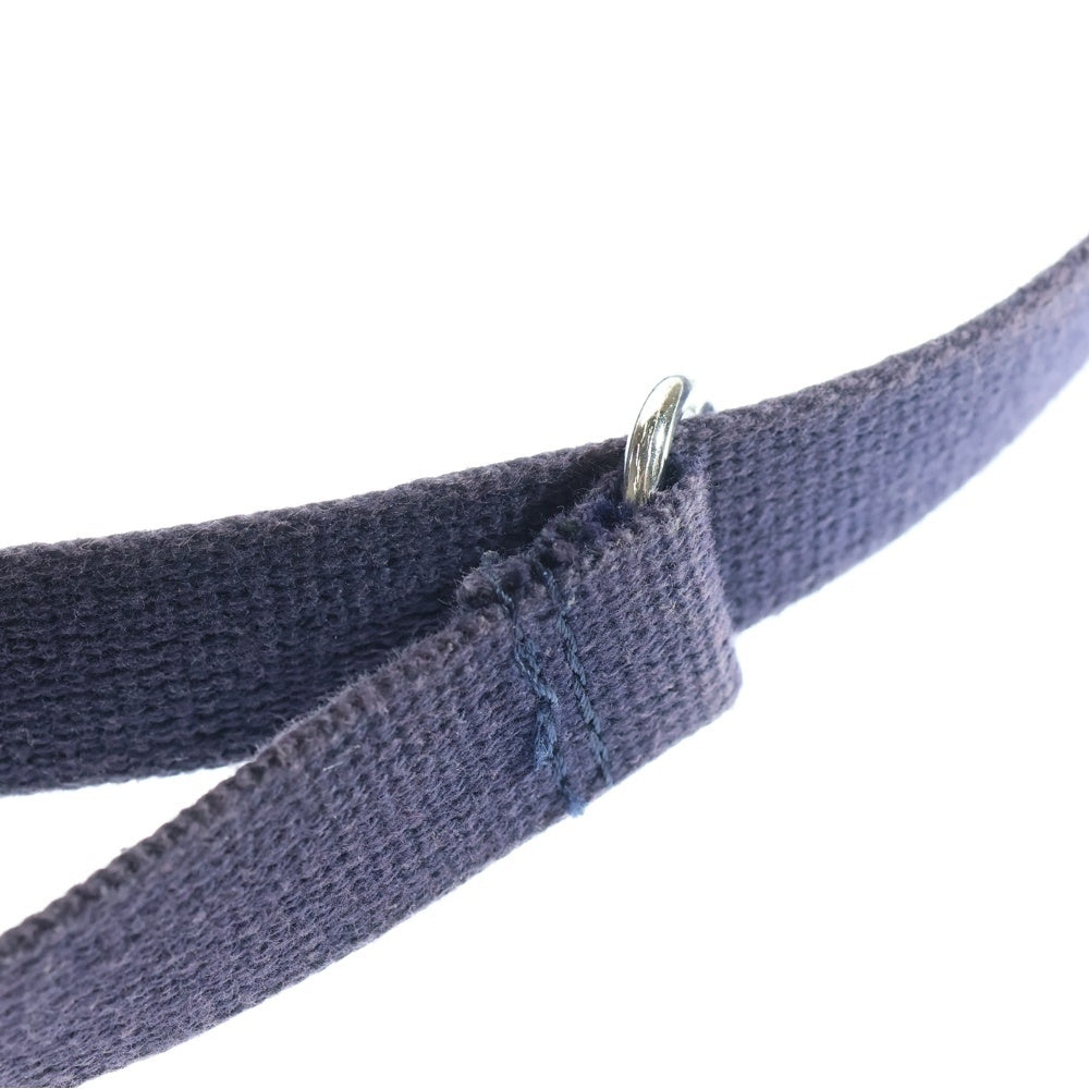 STUSSY(ステューシー) CANVAS POUCH ロゴ キャンバス ポーチ ショルダーバッグ ネイビー 134255