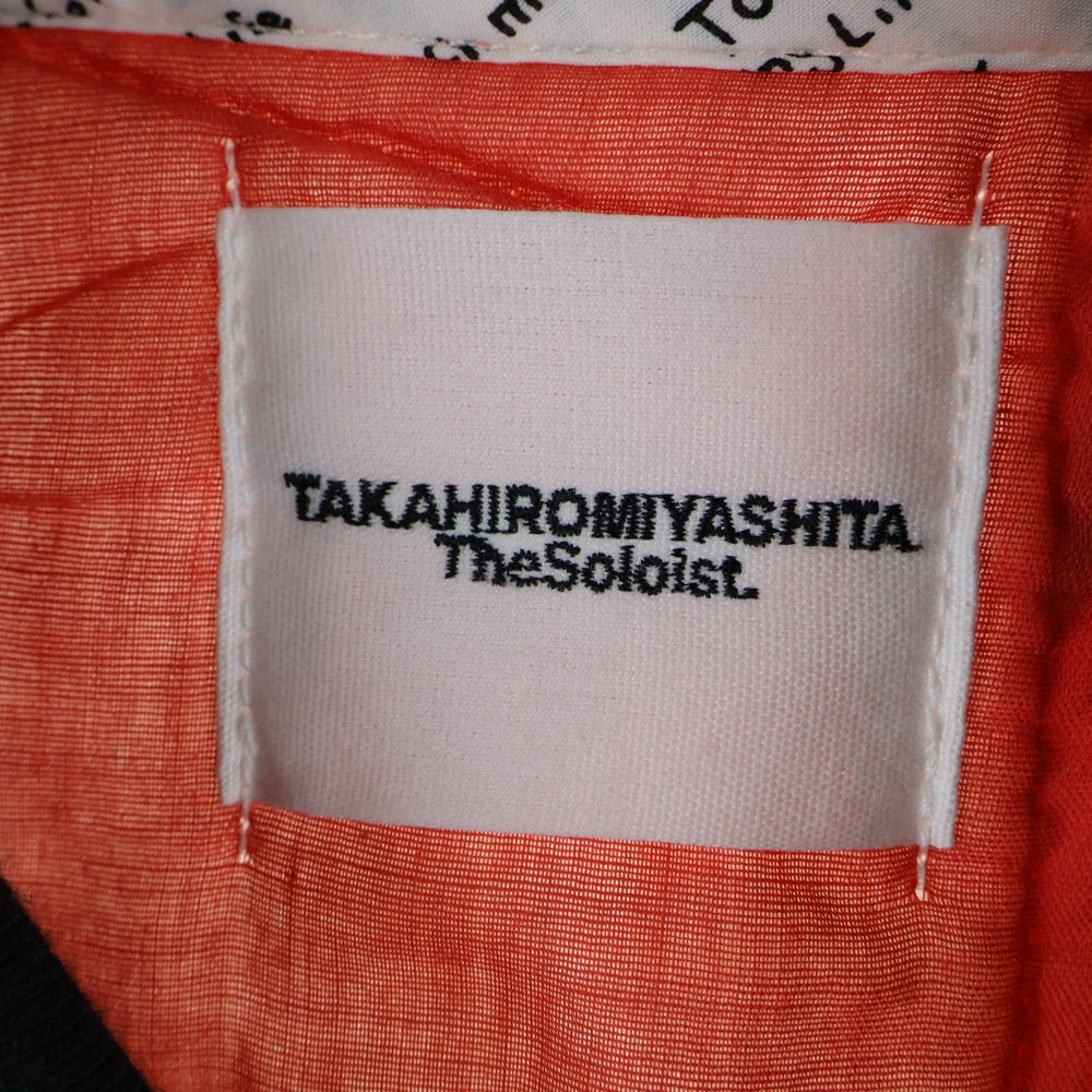 TAKAHIROMIYASHITA The SoloIst.(タカヒロミヤシタザソロイスト) ビンテージキルトフライトジャケット キルティングボンバージャケット sw.0162