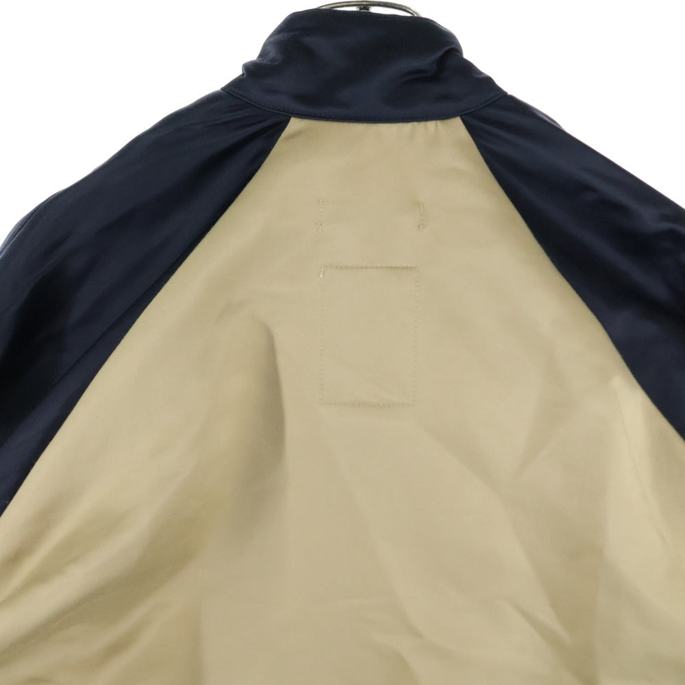 TENDER PERSON(テンダーパーソン) 24SS Crochet Sleeve Jscket クロシェスリーブジップアップブルゾンジャケット HB-TO-4248 マルチ