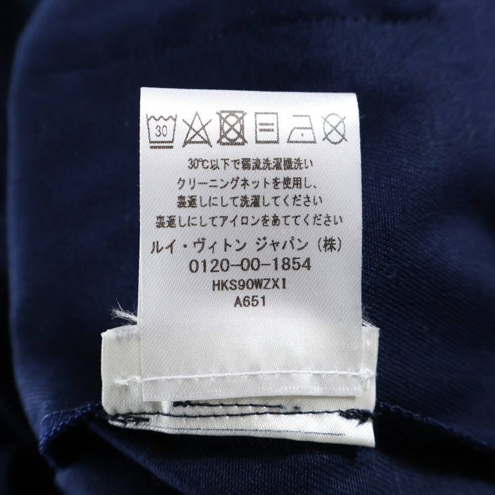 LOUIS VUITTON(ルイヴィトン) 21SS LVフレンド ズームと仲間たちの冒険 ショートスリーブシャツ ボタンダウン半袖シャツ HKS90WZXI ネイビー