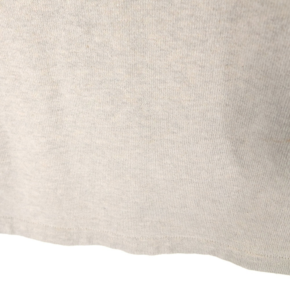 KAPITAL(キャピタル) Flared Cotton Jersey Sweatpants フレアコットンジャージースウェットパンツ フロントジップダブルニースウェットパンツ K2403LP049 グレー