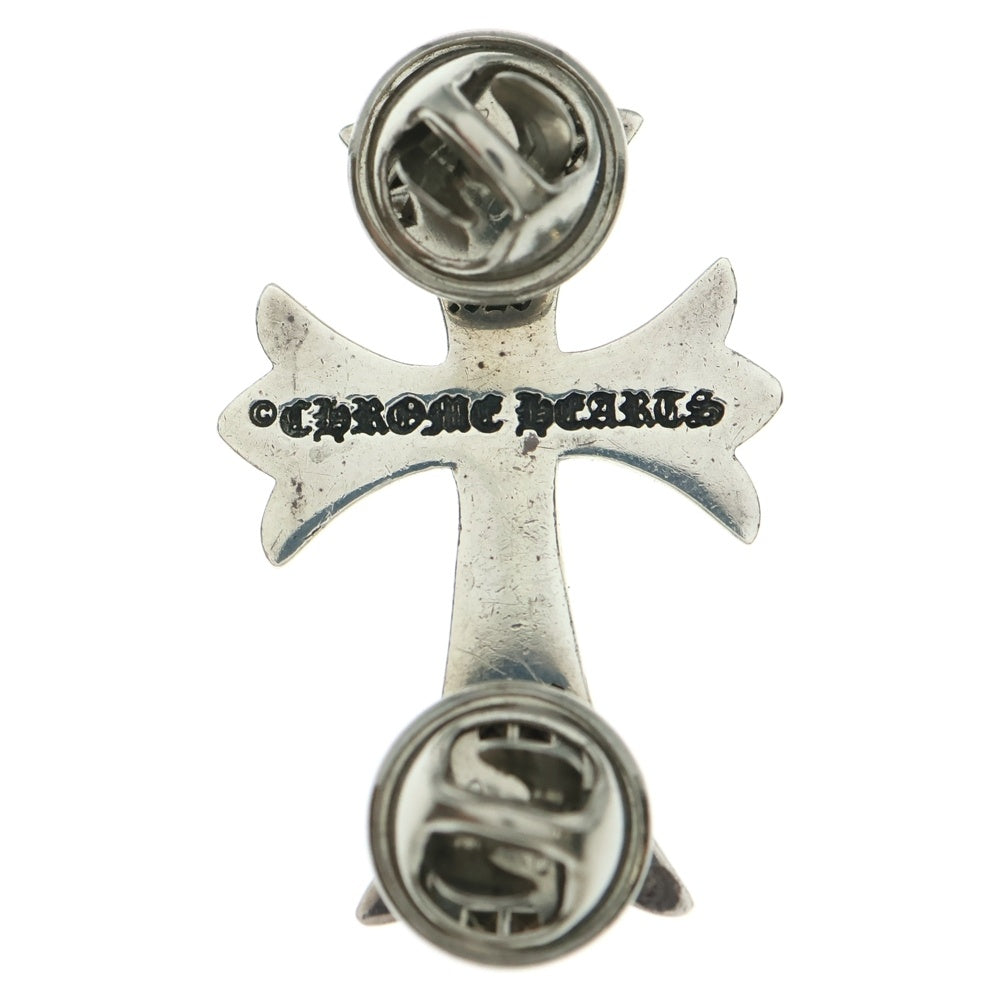 CHROME HEARTS(クロムハーツ) Small CH Cross STICK Pin スモール CHクロス ピンズ ピンバッジ ブローチ シルバー