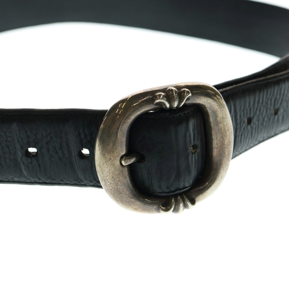 CHROME HEARTS(クロムハーツ) BLT GUNSLINGER1.5 ガンスリンガーバックル レザーベルト シルバー BCA356
