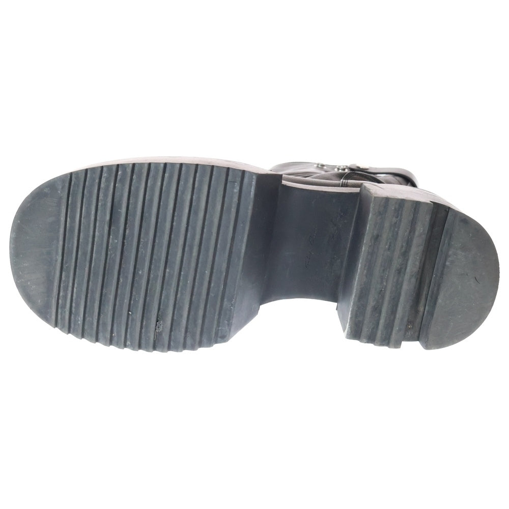 Rick Owens(リックオウエンス) 24AW PULL ON BOGUN BOOTS ロングブーツ ブラック