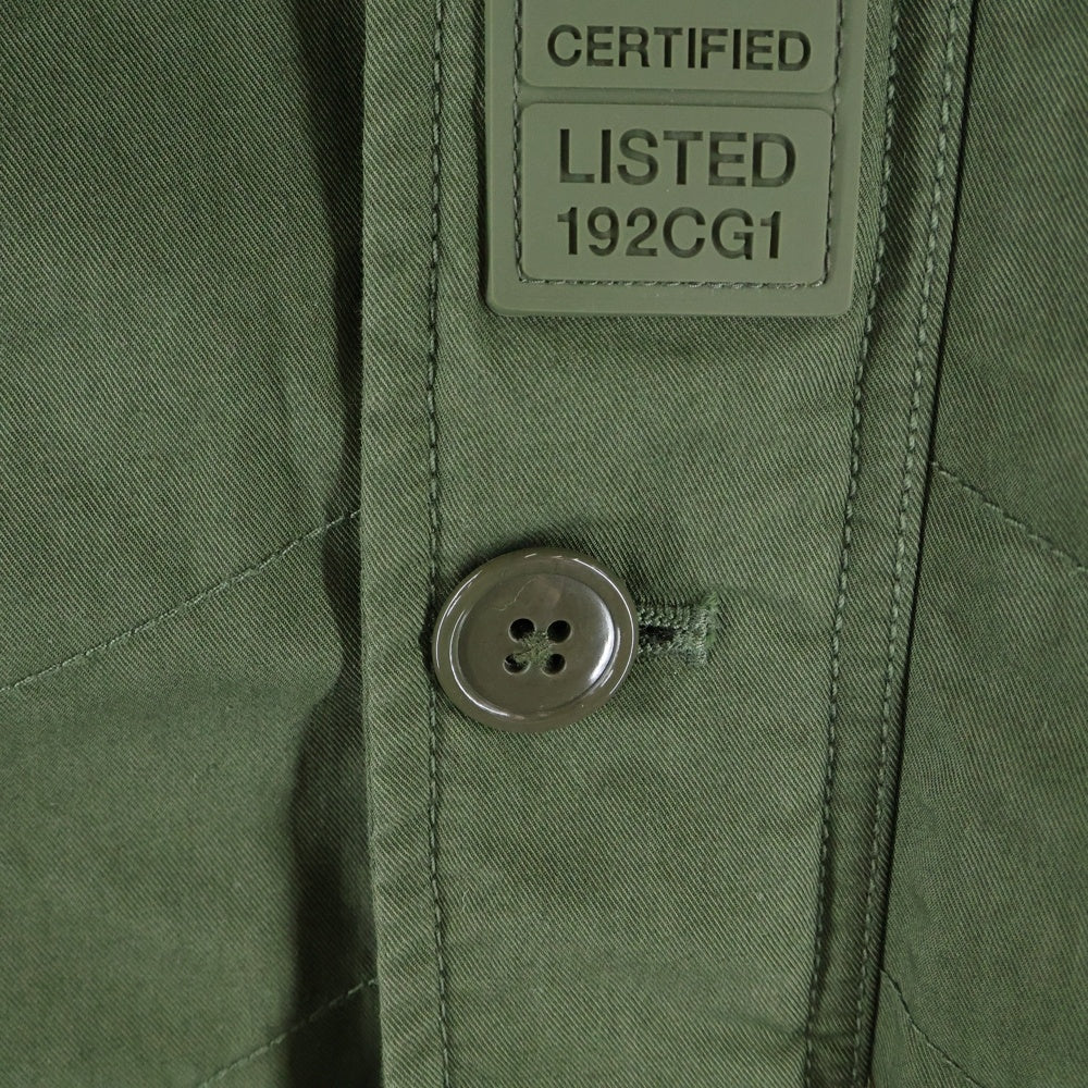 NEIGHBORHOOD(ネイバーフッド) ジップアップ キルティングライナー フィールドジャケット ミリタリーコート カーキ