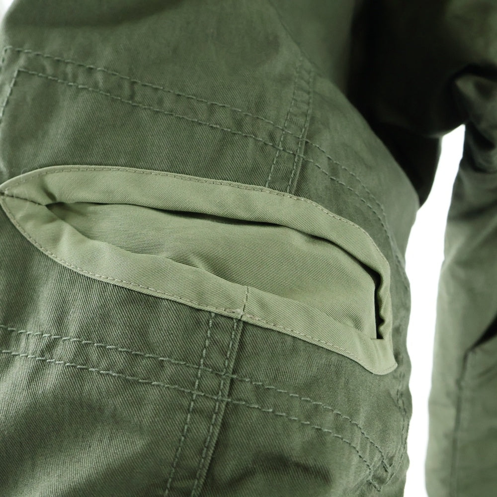 NEIGHBORHOOD(ネイバーフッド) ジップアップ キルティングライナー フィールドジャケット ミリタリーコート カーキ