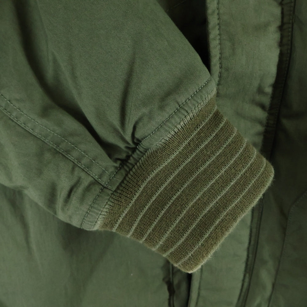 NEIGHBORHOOD(ネイバーフッド) ジップアップ キルティングライナー フィールドジャケット ミリタリーコート カーキ