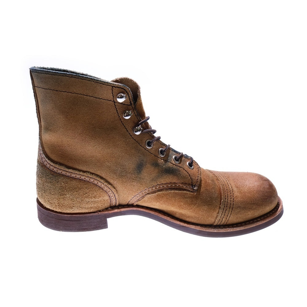 RED WING(レッド ウイング) 8083 Iron Ranger アイアンレンジャー レースアップ スウェードレザーブーツ ブラウン US9.5/27.5cm