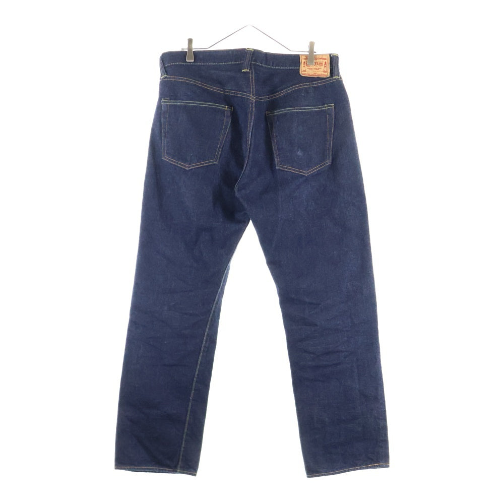 BONCOURA(ボンクラ) XX MODEL ボタンフライ ストレート セルビッジ デニムパンツ ジーンズ インディゴ