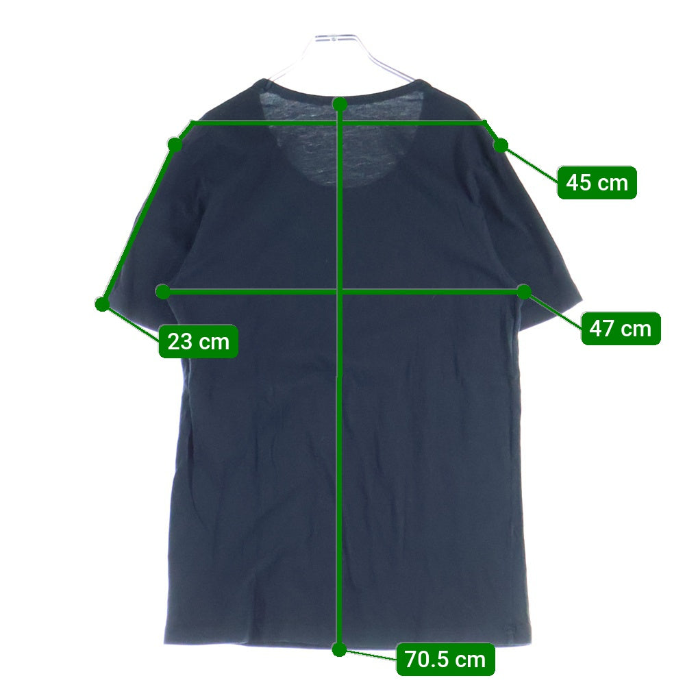 Martin Margiela(マルタンマルジェラ) SPIDER WEB TEE スパイダー ウェブ プリント 半袖Tシャツ カットソー ブラック