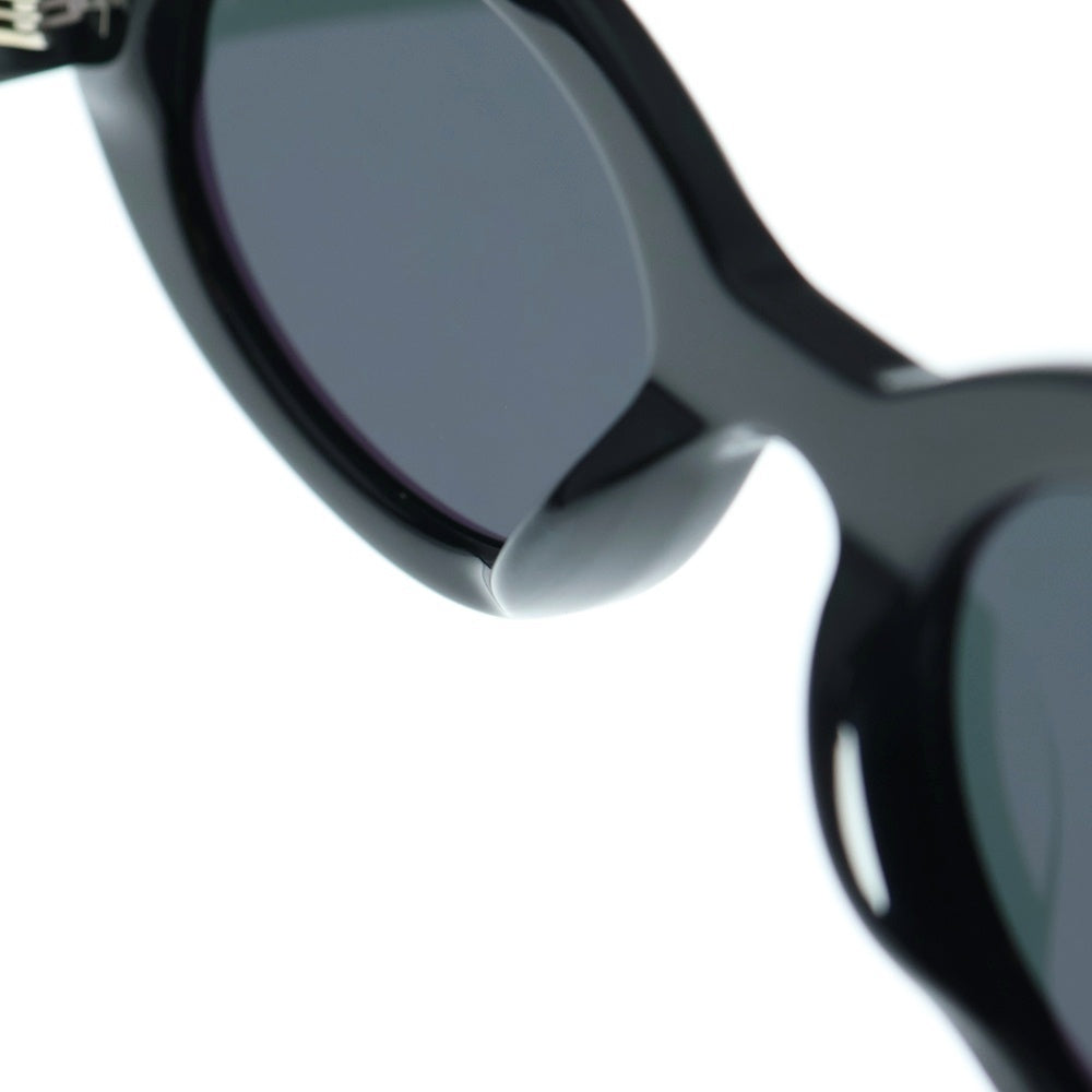GENTLE MONSTER(ジェントルモンスター) ×Maison Margiela Paris MM005 ×メゾンマルジェラパリ オーバルレンズ サングラス メガネアイウェア MM005-01 ブラック