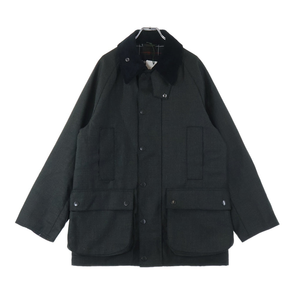 Barbour(バブアー) 25AW TRANSPORT DORMEIUL ウールジャケット ブルゾン コート グレー 252MCAS198