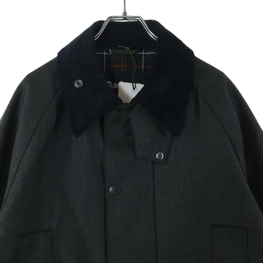 Barbour(バブアー) 25AW TRANSPORT DORMEIUL ウールジャケット ブルゾン コート グレー 252MCAS198