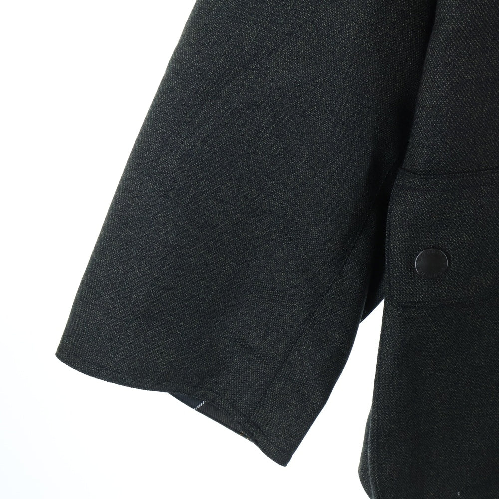 Barbour(バブアー) 25AW TRANSPORT DORMEIUL ウールジャケット ブルゾン コート グレー 252MCAS198