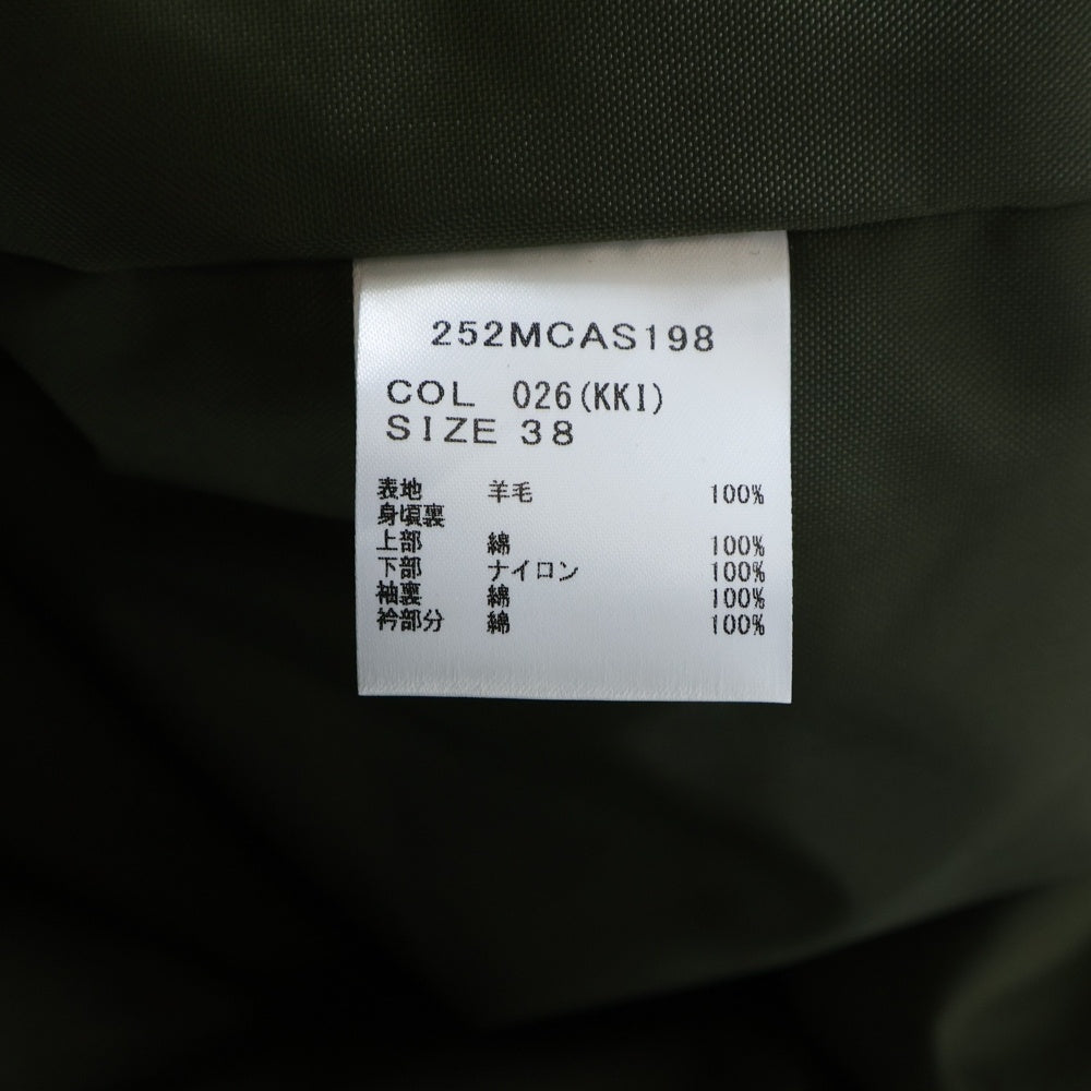 Barbour(バブアー) 25AW TRANSPORT DORMEIUL ウールジャケット ブルゾン コート グレー 252MCAS198